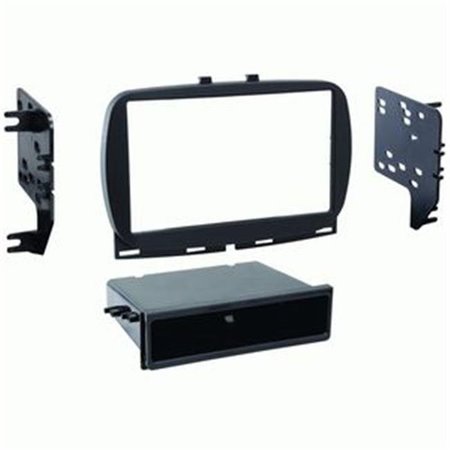 METRA ELECTRONICS Metra 955850B 2-DIN Mounting Kit for 2017-Up Ford F-250-350-450-550 XL Without CD Player 955850B